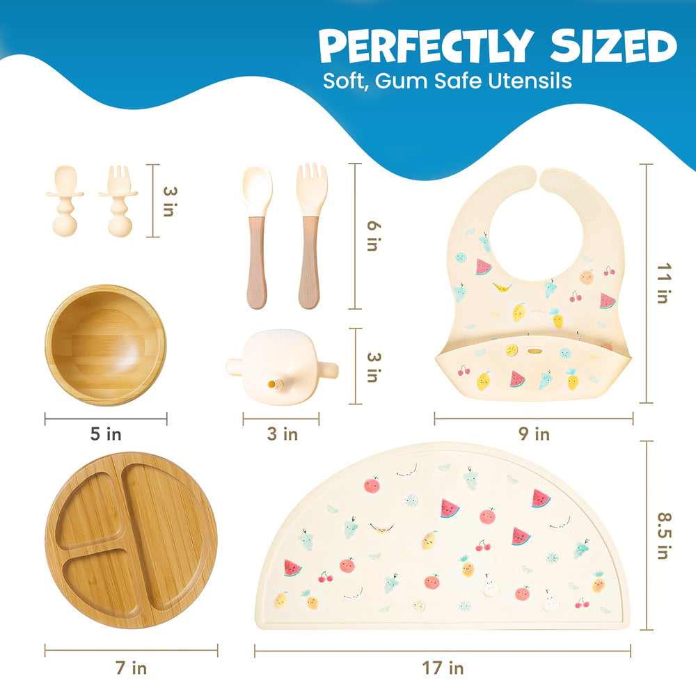 Feed Me Fun toddler utensils encourage grip development and independent meals.
