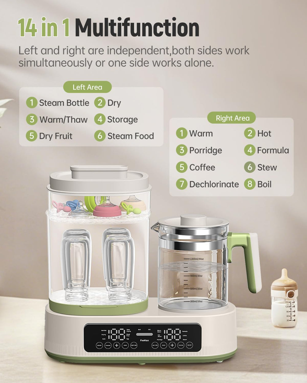 Feekaa bottle organization and storage display