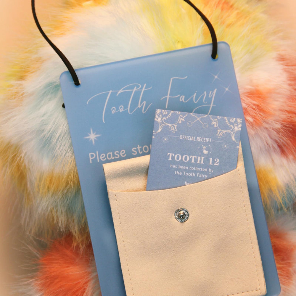 Feel Good Waves cloud blue Tooth Fairy gift set for bedtime magic.