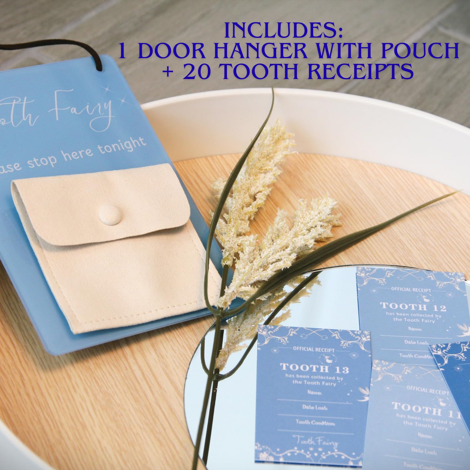 Feel Good Waves numbered receipts 1–20 highlight milestone teeth.