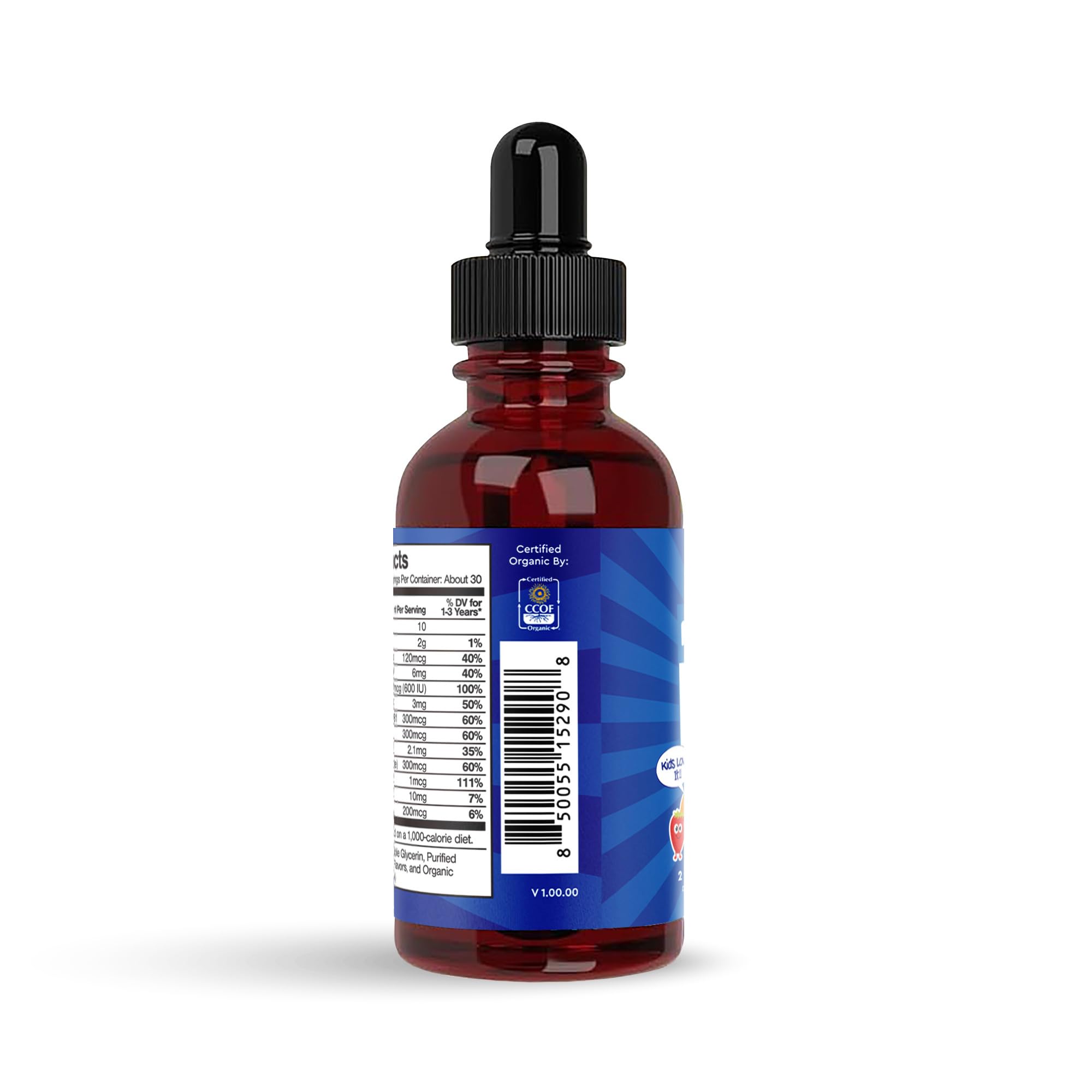 Feel Great Vitamins orange-vanilla flavor tastes great to kids.