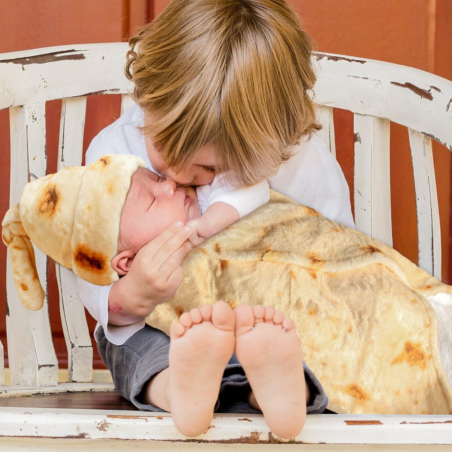 Feelmaker after-bath swaddle wrap for cozy post-shower snuggles