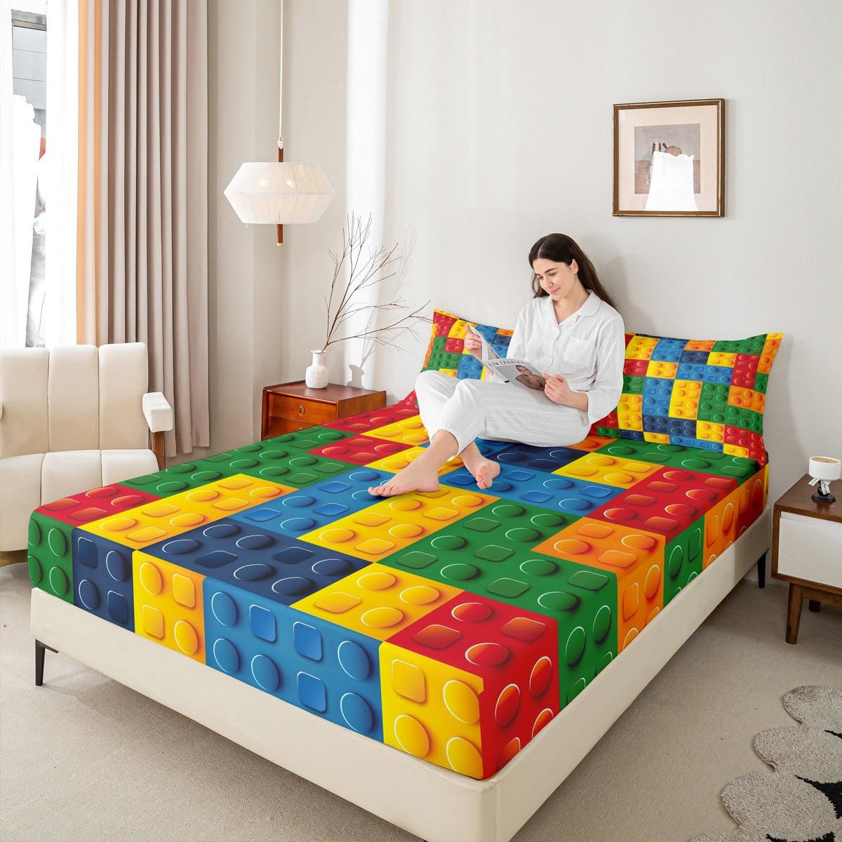 Feelyou 3D print design sheet adds dynamic style to rooms.