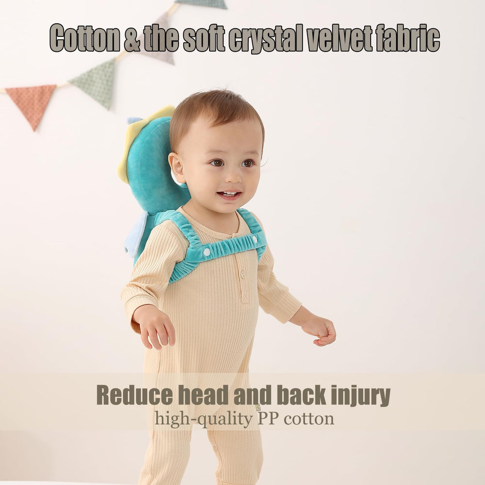 Feidoog adjustable shoulder and chest straps for a snug, growing baby fit.