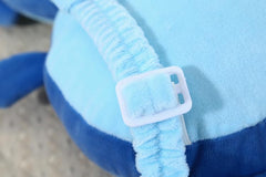 Feidoog head protector worn during walking reduces impact during early steps