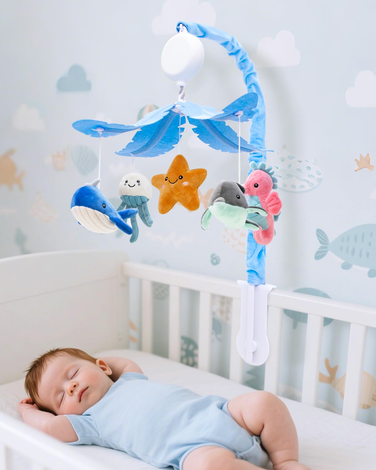 Soft cotton construction prioritizes safety and comfort during rest and play.