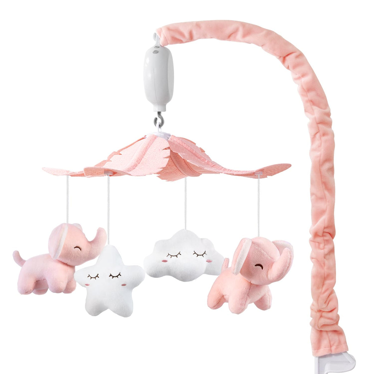FEISIKE baby crib mobile 3 mode motor for versatile daytime and nighttime soothing