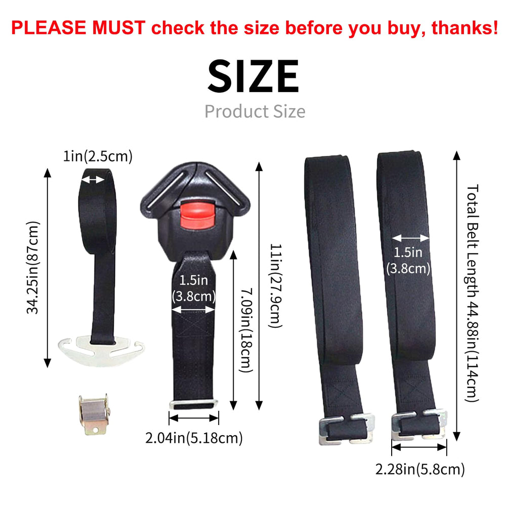 Feiteplus adjustable shoulder belt offers extended length for growing children