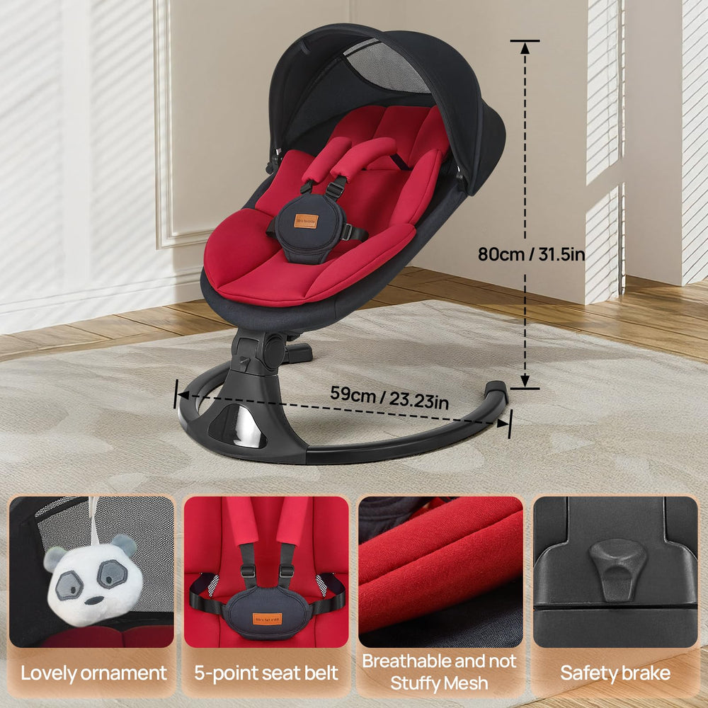 Feitiong portable swing designed for indoor and outdoor use.