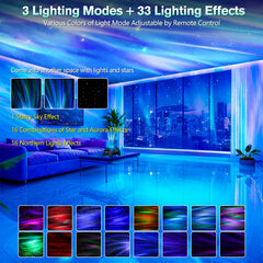 FEKTIK Star Projection with dual lenses delivers 33 effects for rich ambience