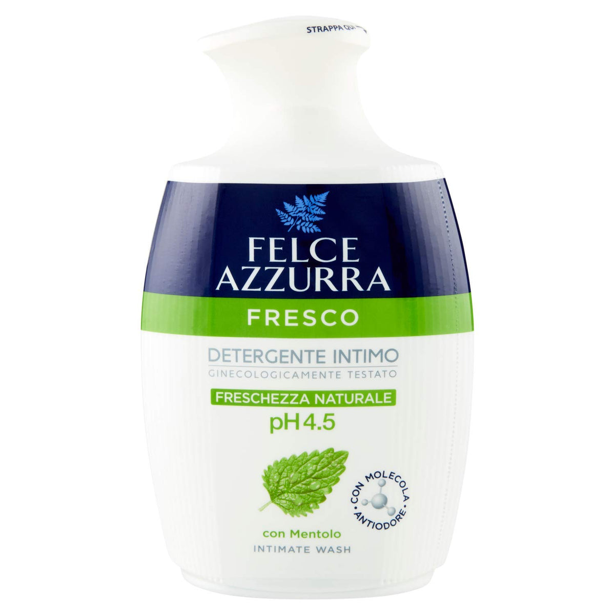 Felce Azzurra fresh intimate cleanser bottle for daily gentle refreshment