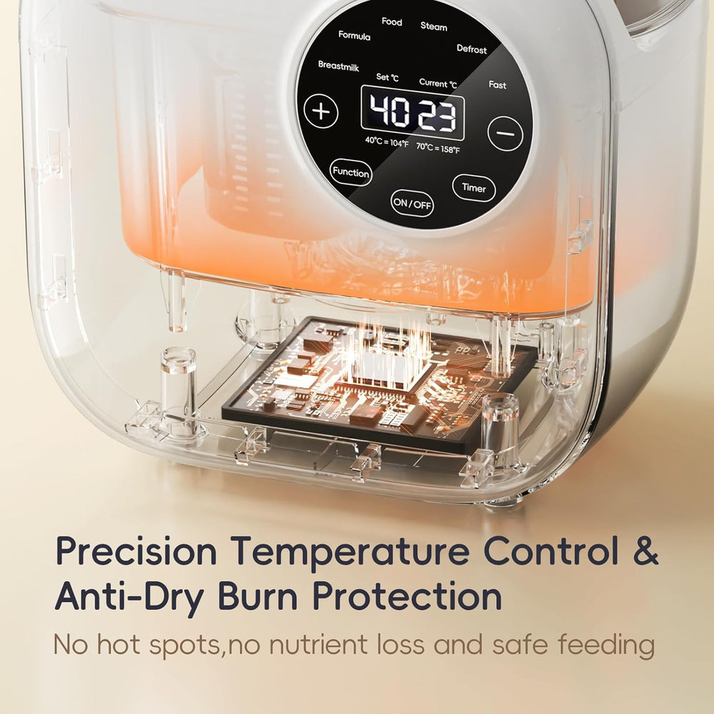 Felizbebe one-hand operation enables feeding while holding your baby
