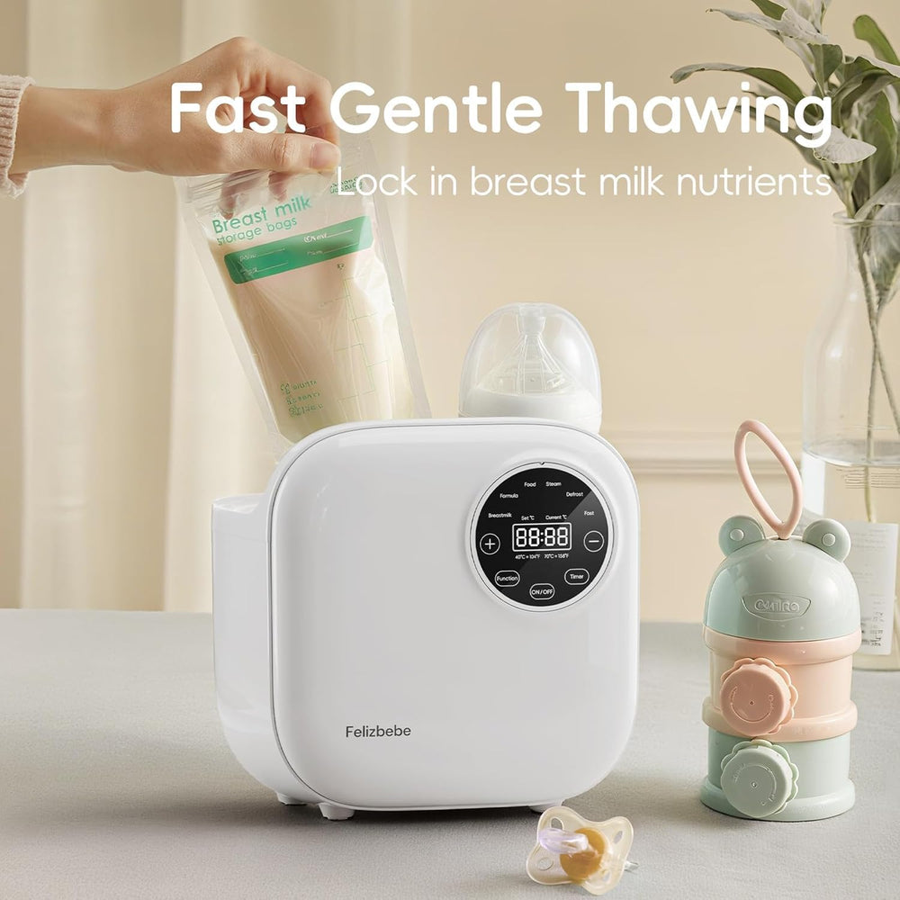 Felizbebe silent night-friendly warmer perfect for late-night feeds