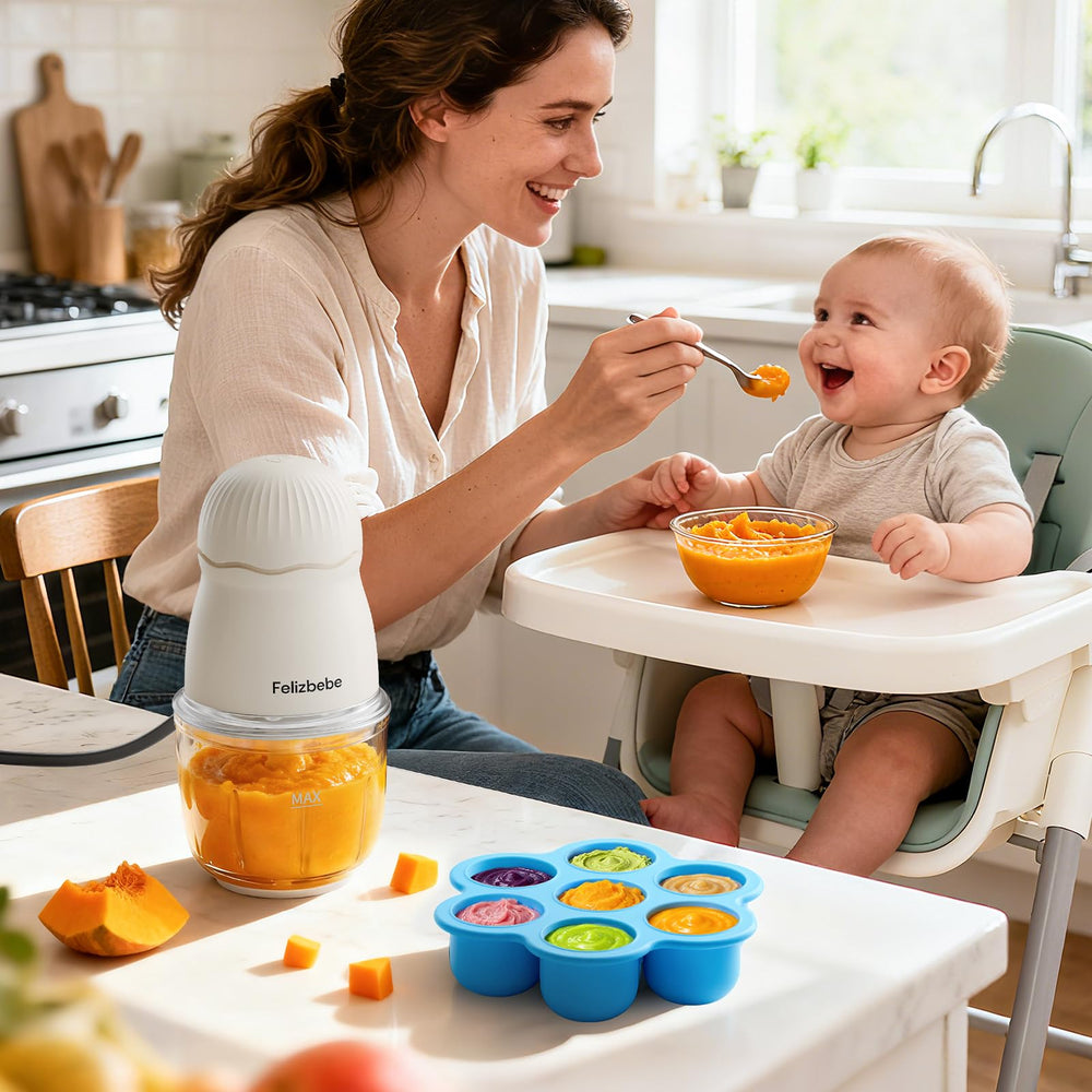 Felizbebe silicone lids and storage components prevent leaks