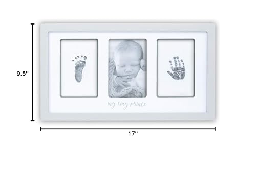 Felt Like Sharing nursery decor keeps memories in a family photo wall.