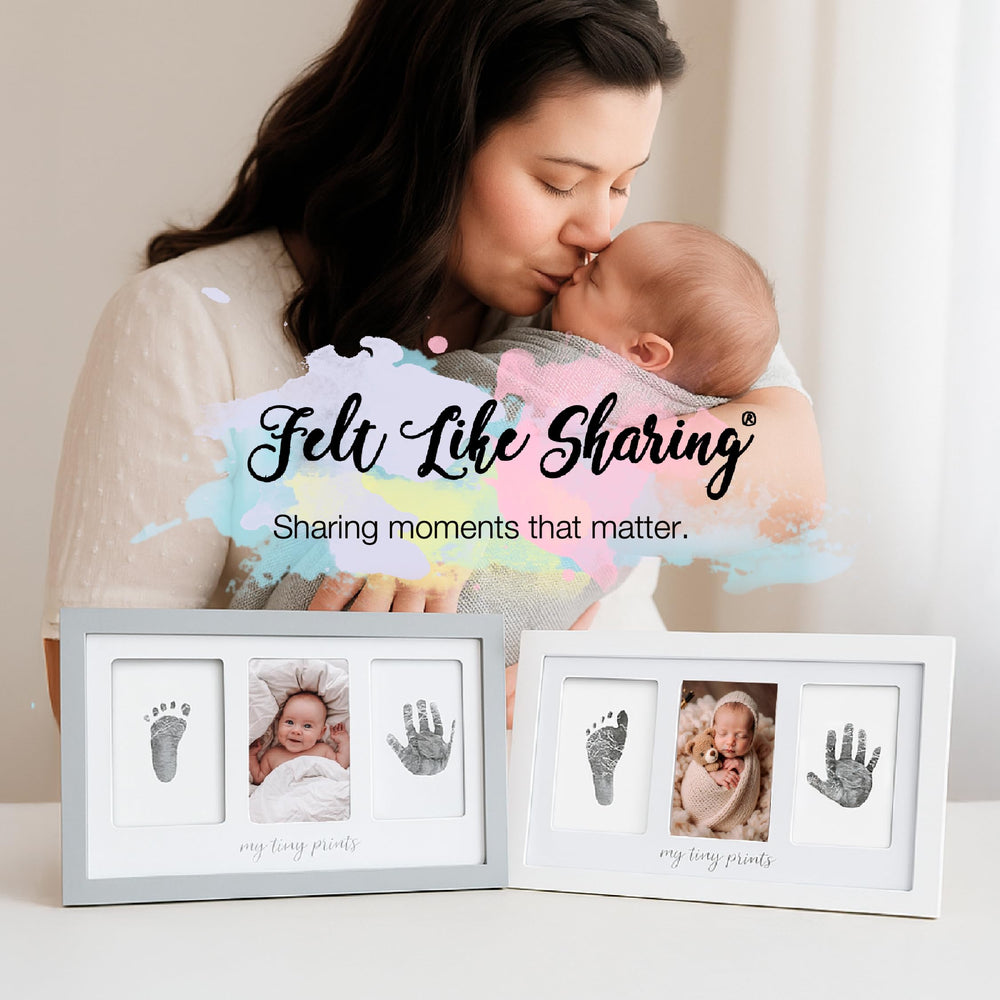 Felt Like Sharing engineered wood frame blends with modern nursery style