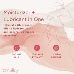 Femallay Vaginal Melts applicator enables clean, precise insertion