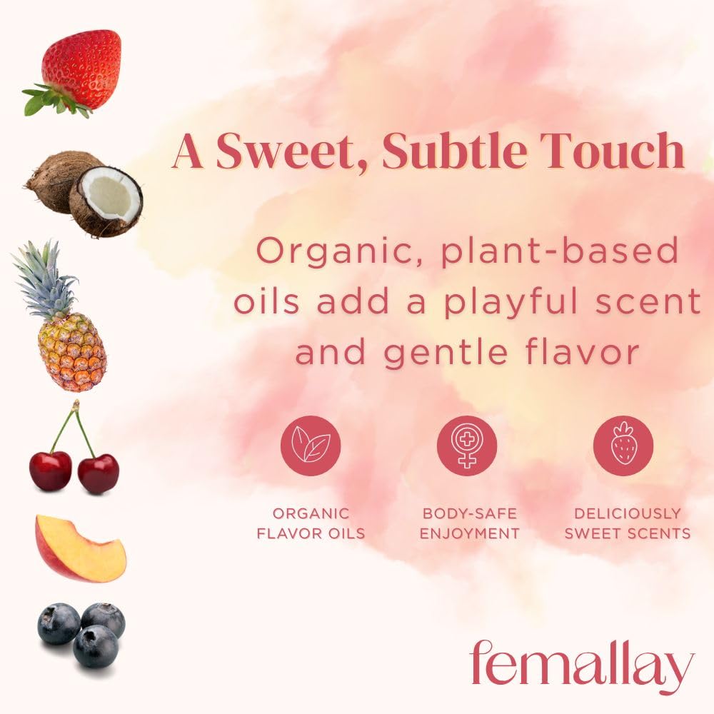 Femallay melts dissolve with body warmth for smooth moisture