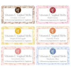 Femallay Organic Vaginal Melts variety six-pack box for easy daily use