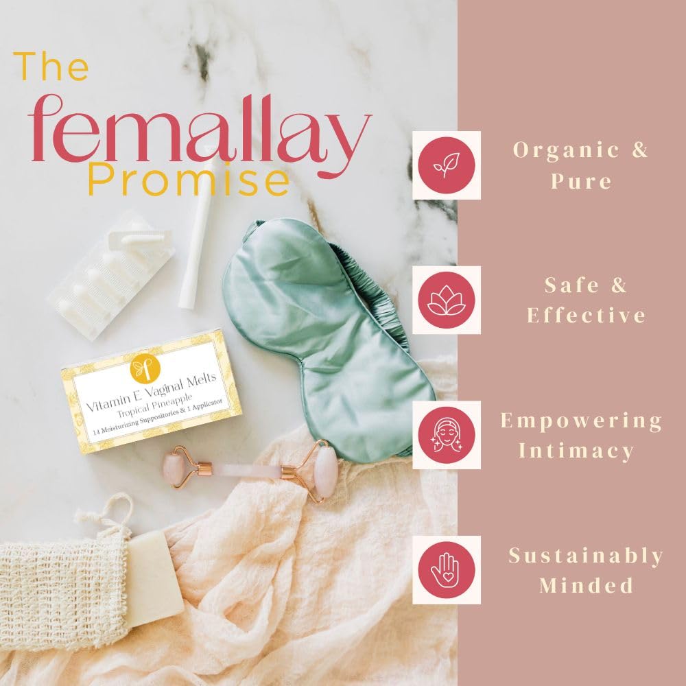 Femallay Pineapple flavor adds a body-safe hint during intimate moments.