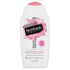 Femfresh Ultimate Care Soothing Wash 250ml for daily gentle cleansing with balanced pH