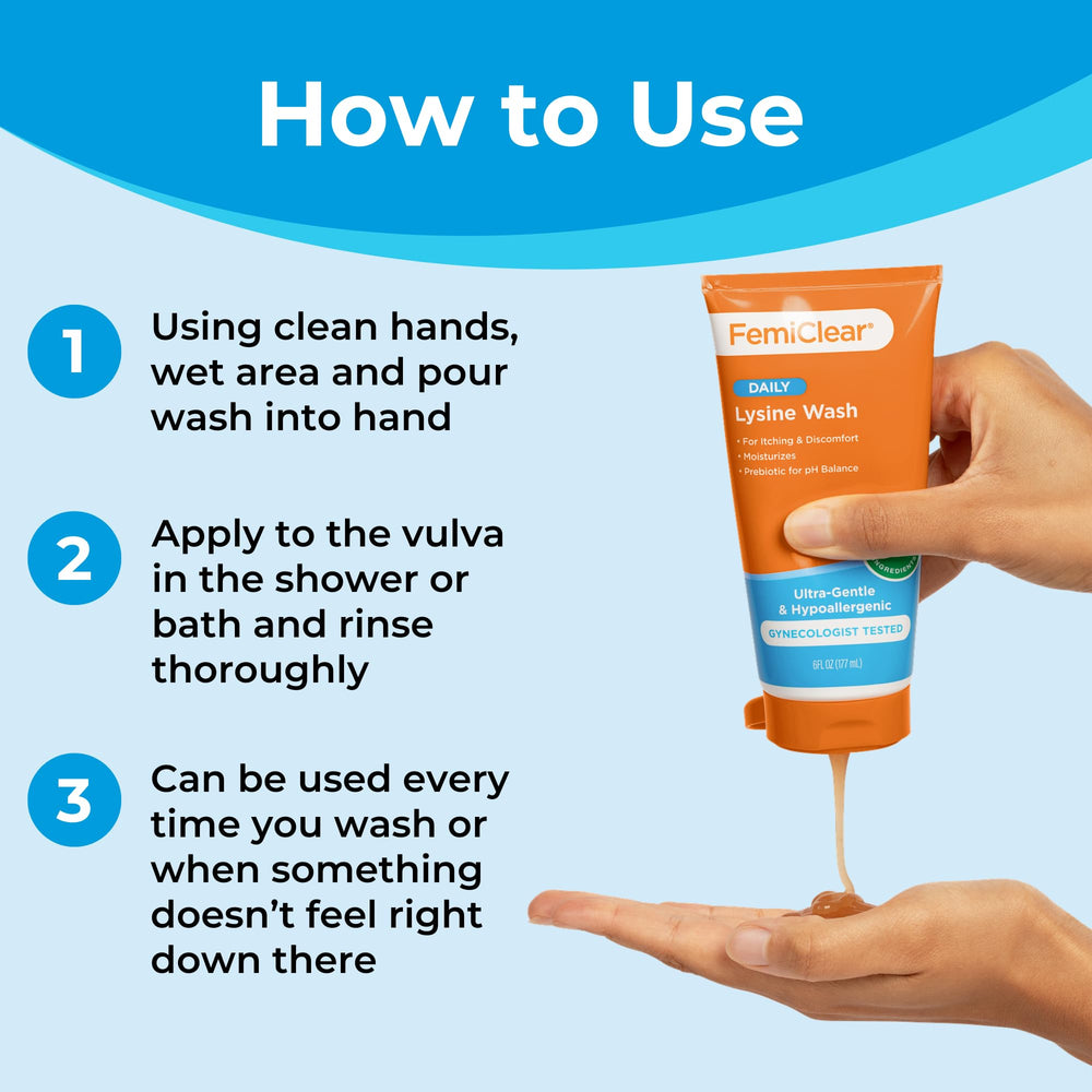 Product in daily cleansing routine during self-care.