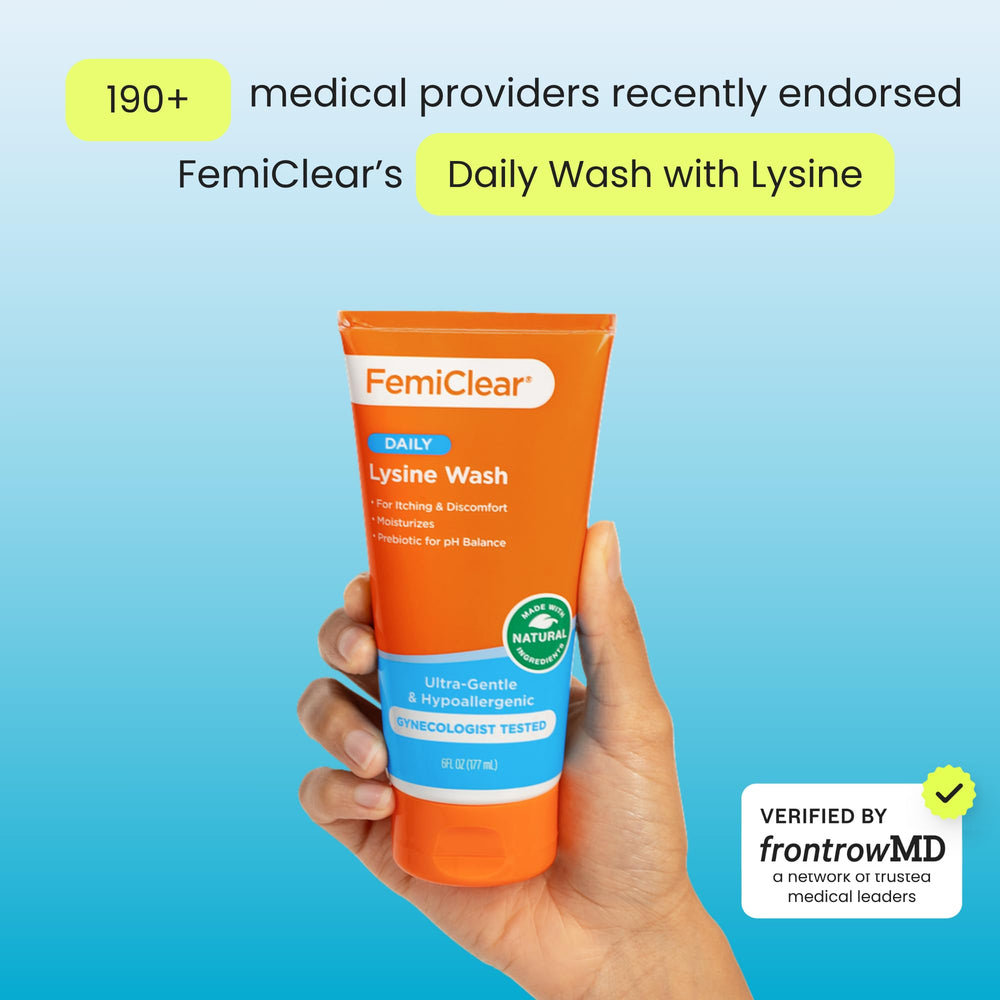 Natural ingredients listed on FemiClear product label.