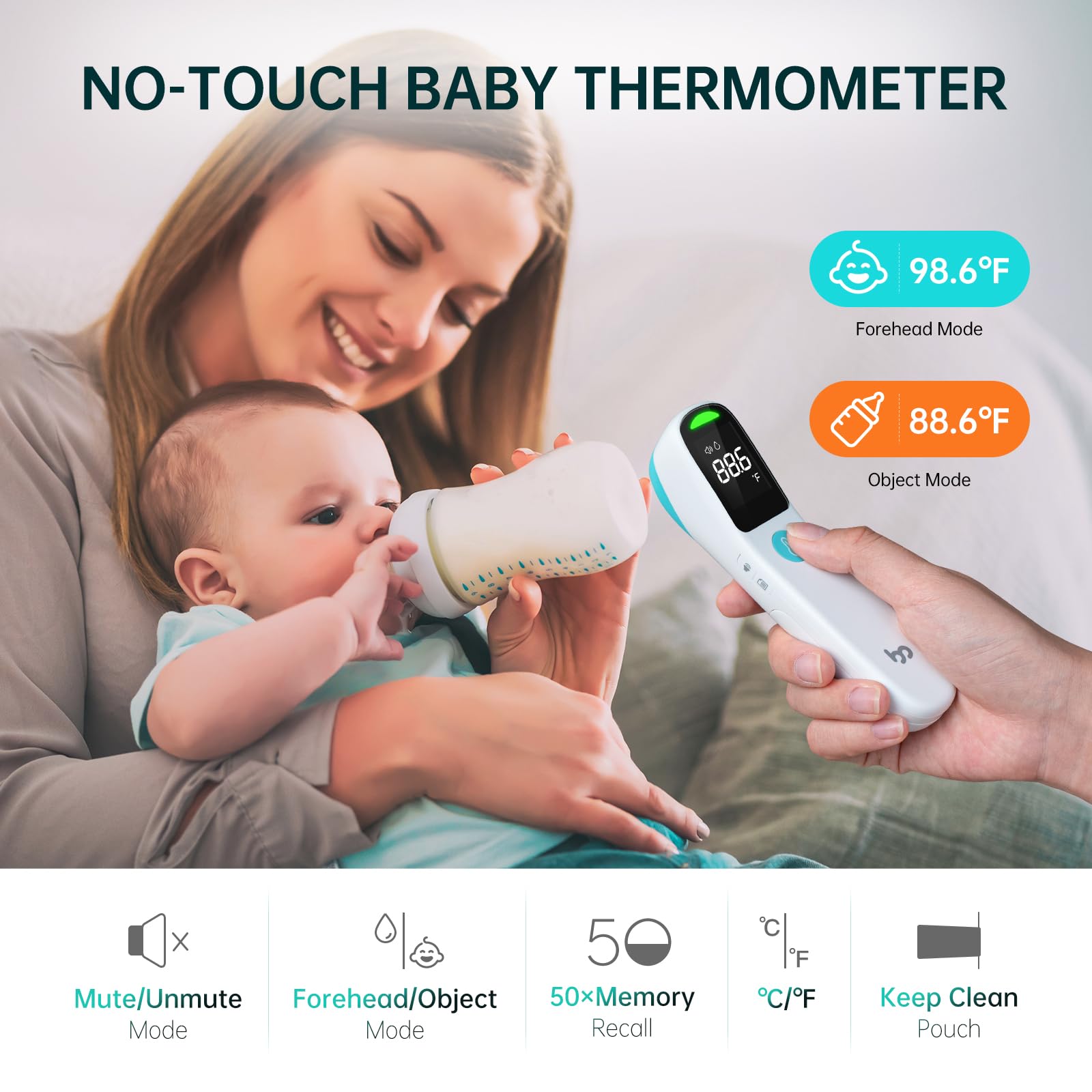 Femometer Family compact, lightweight unit is ideal for busy households.