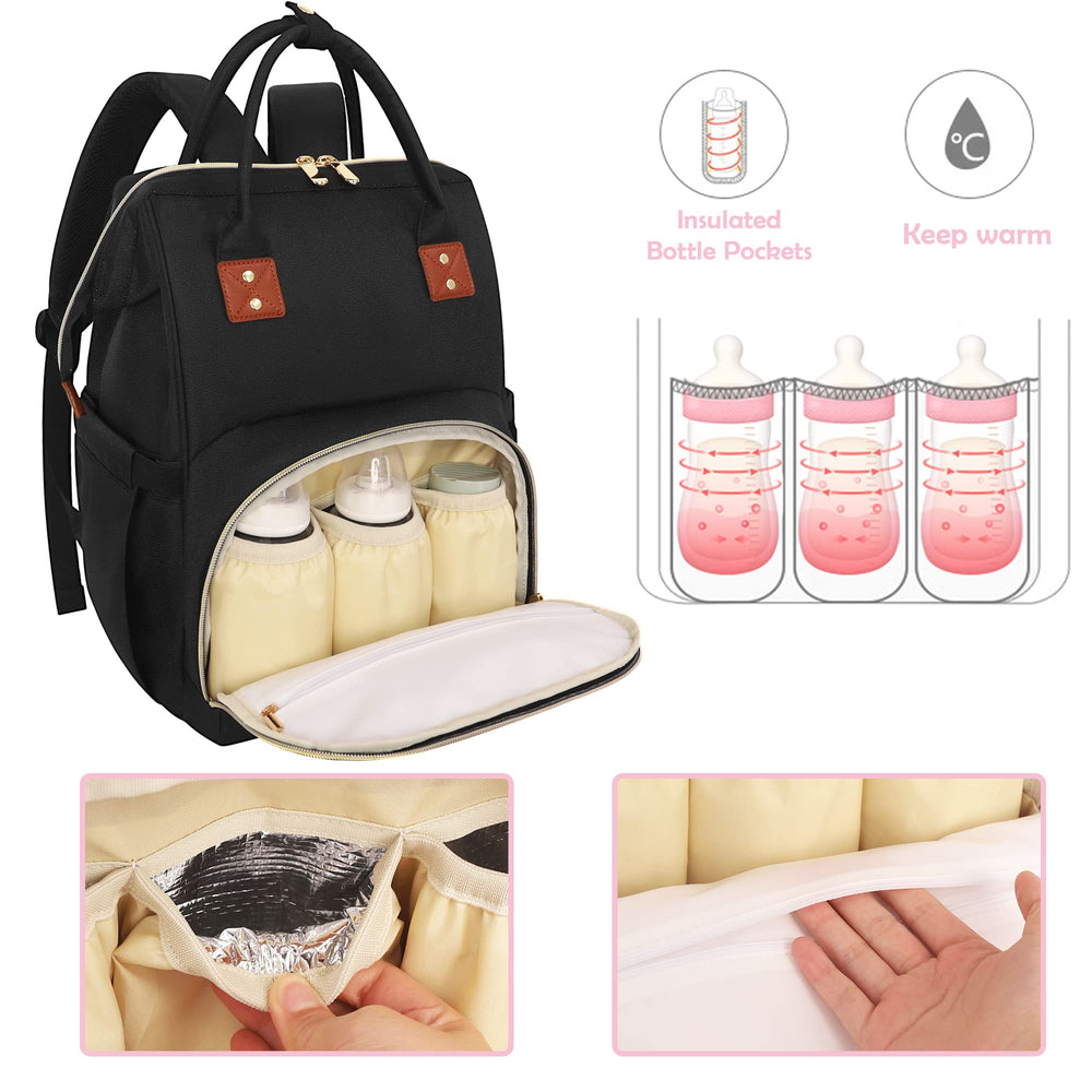 Femuar diaper bag backpack suitable for travel, shopping, and daily use