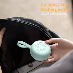 FENDALE silicone strap secures to strollers or car seats during rides