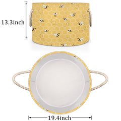 FengQuGou durable canvas outer shell with cotton rope handles