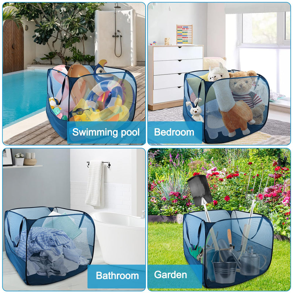 Feoang multipurpose pool storage for garden or bedroom use.