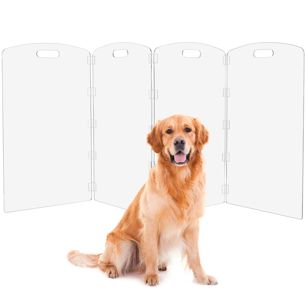 Feoyoho Modern Frame clear acrylic gate 32inch keeps stairs safe while blending with decor.
