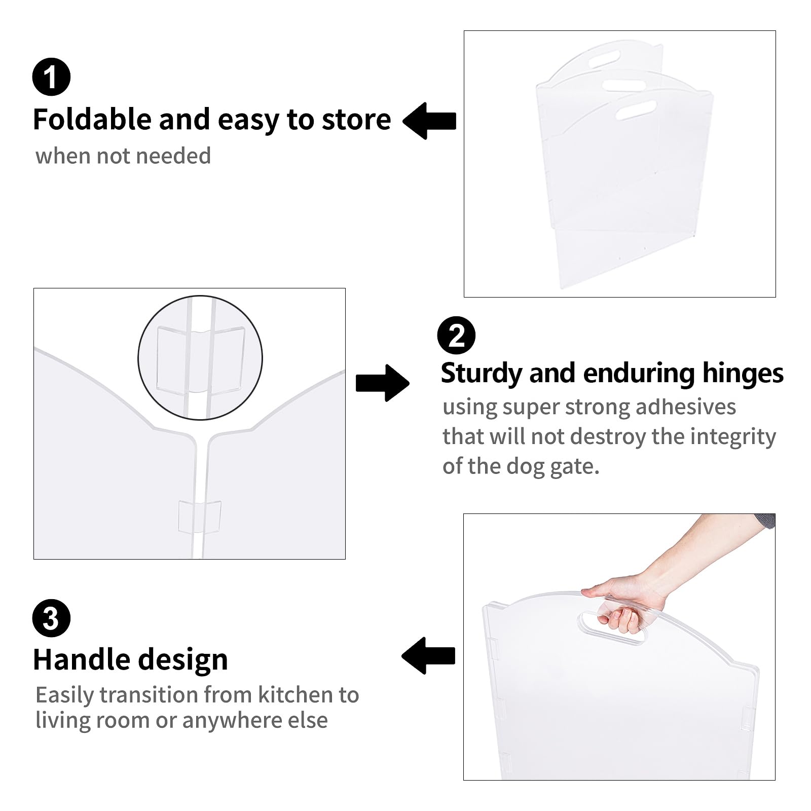 Feoyoho strong hinge design supports frequent use with stability.