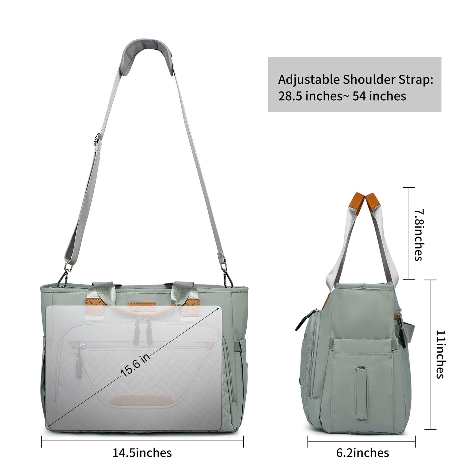 FHELAD back luggage strap slides onto suitcases during travel