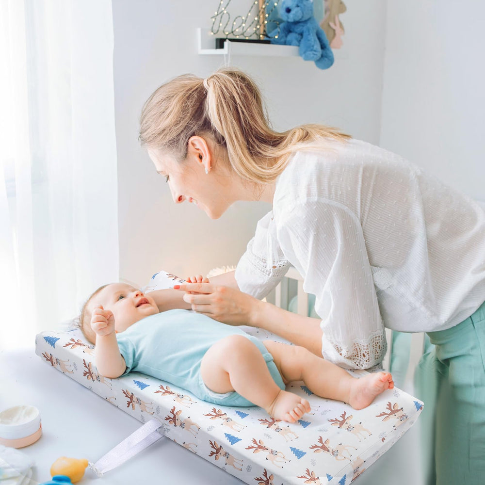 Deer Park design is gender-neutral and nursery-friendly.
