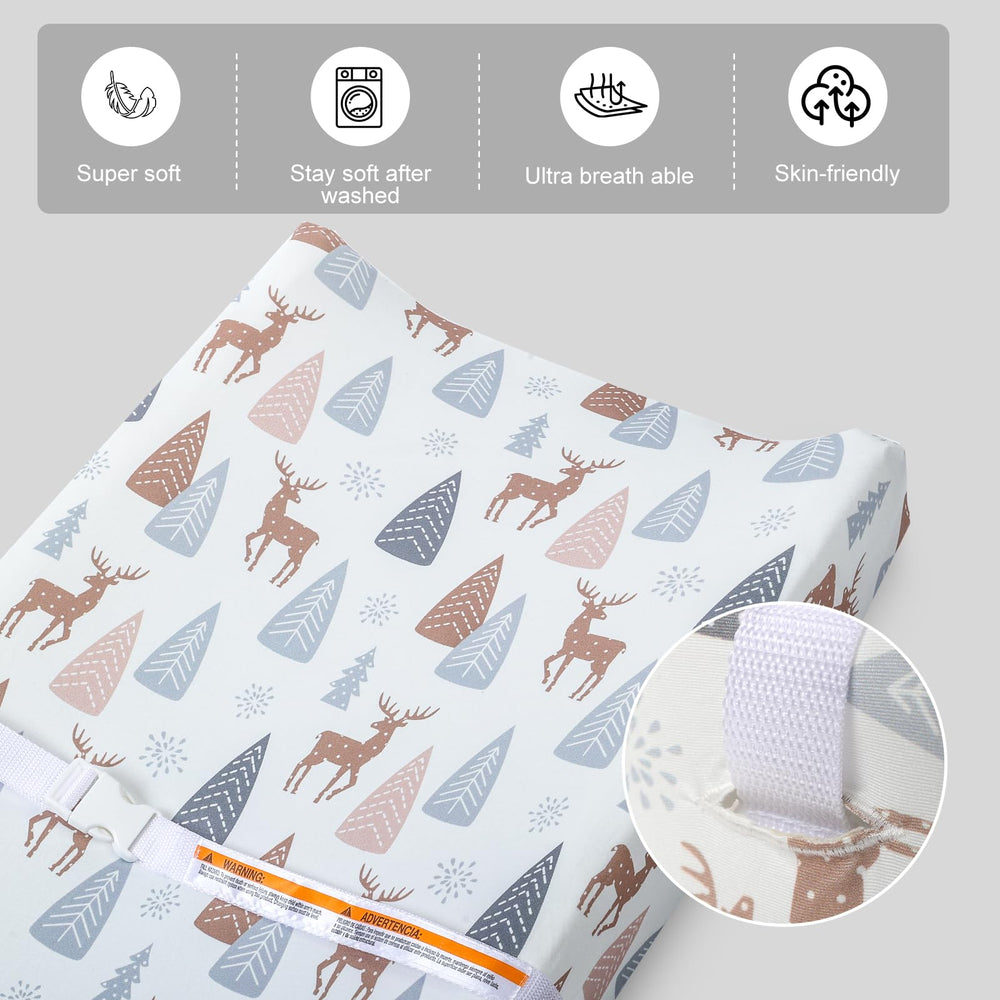 Two-pack cover set for easy rotation and quick changes.