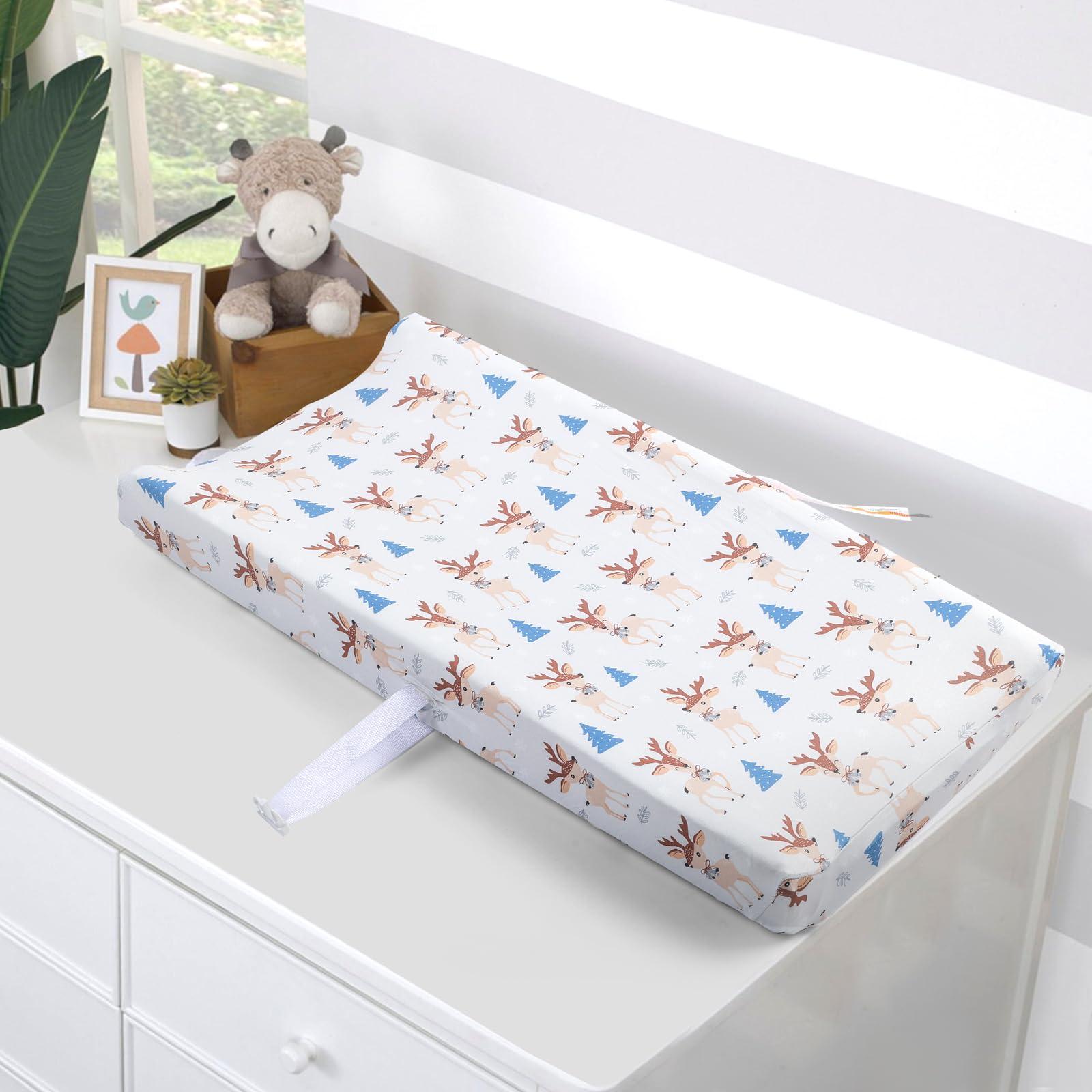Machine washable cover for simple, fast cleaning.