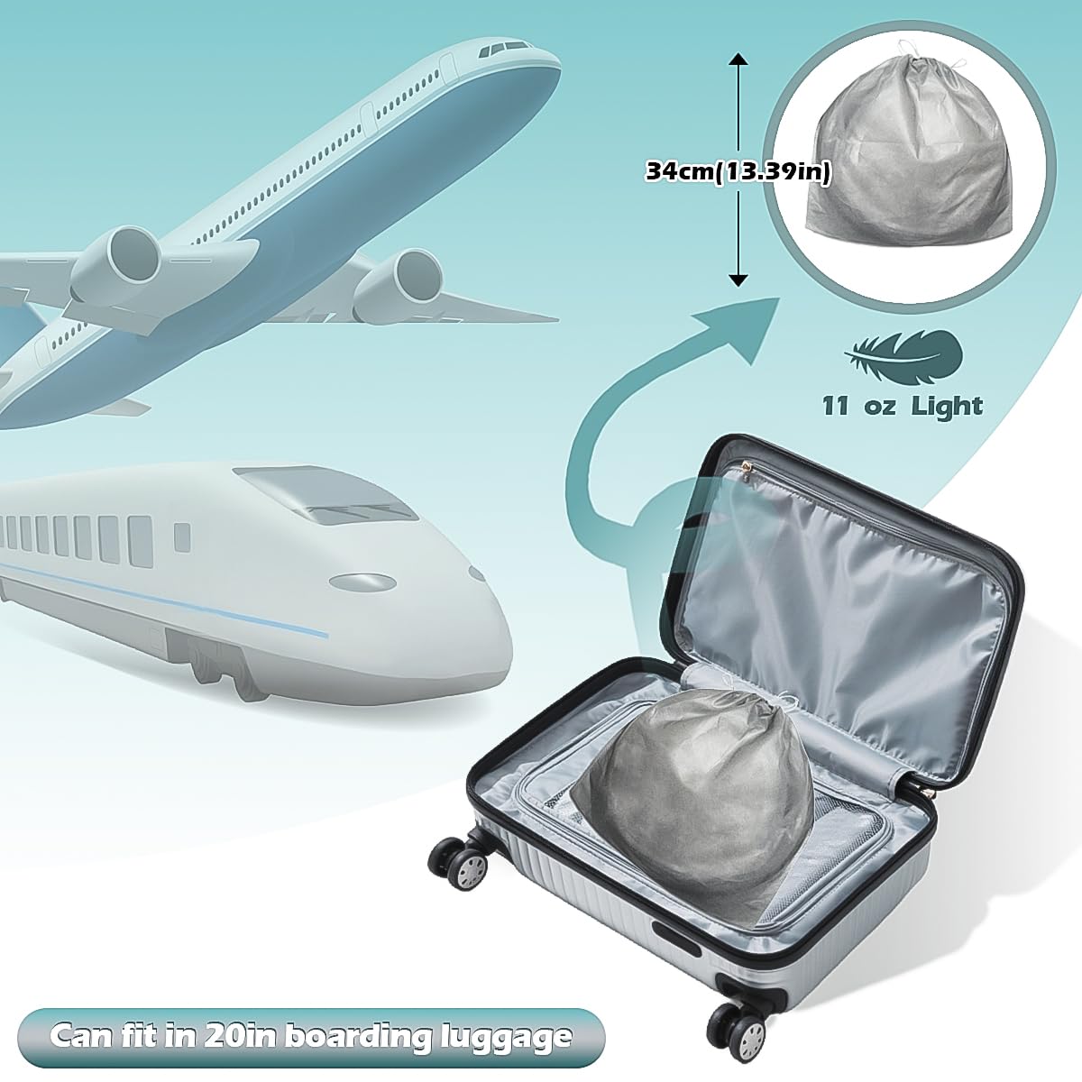 Fhyada outdoor-ready mosquito net suitable for patio, beach, and campsite.