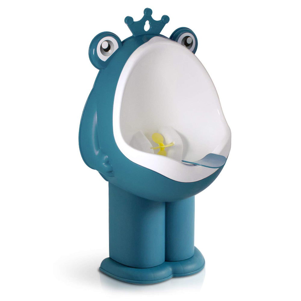 FIABC potty training urinal deep blue frog head promotes comfortable early use