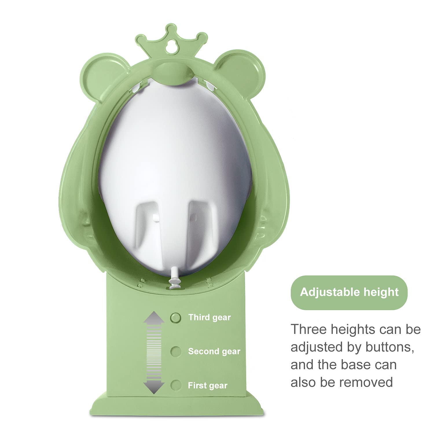 FIABC potty training urinal removable bowl focuses on quick, hygienic cleanup after use