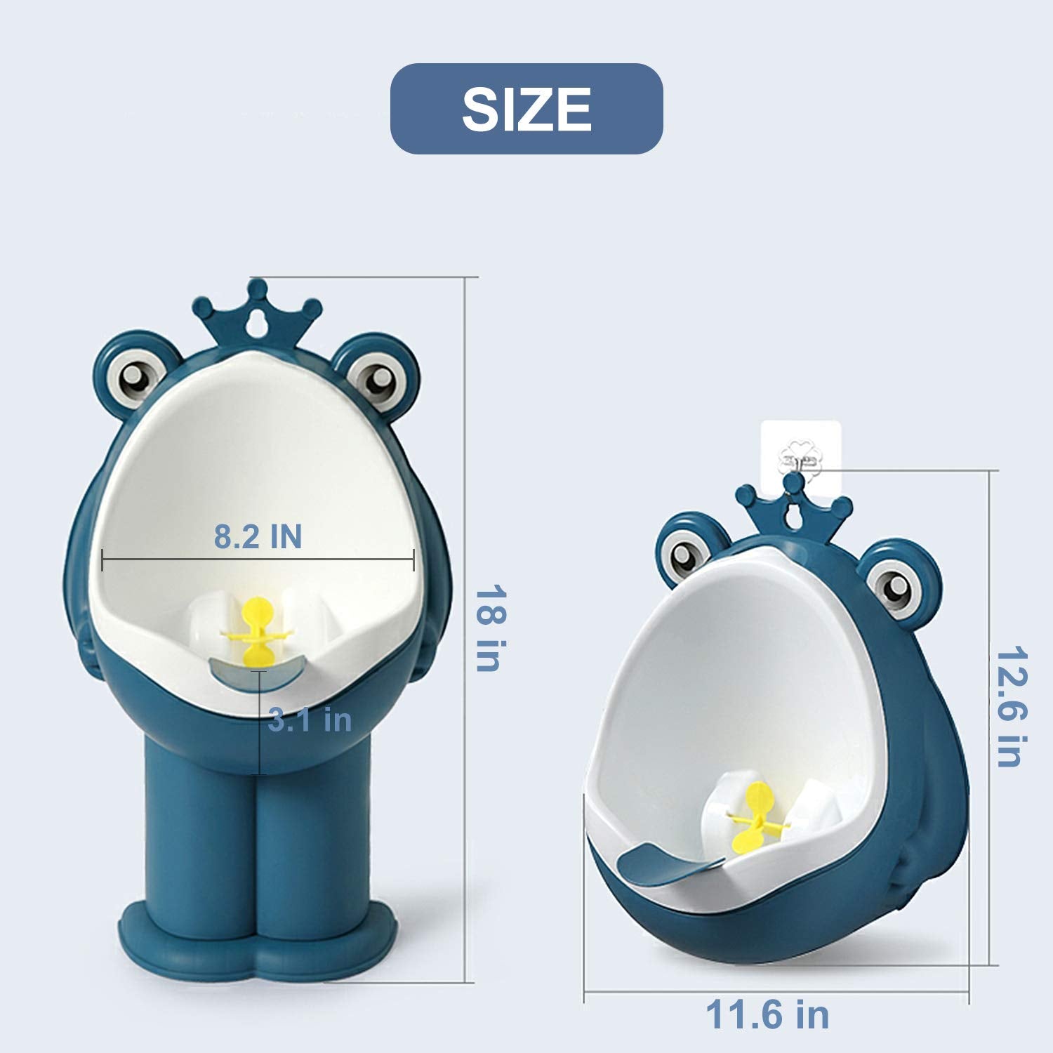 FIABC potty training urinal removable bowl for quick cleaning