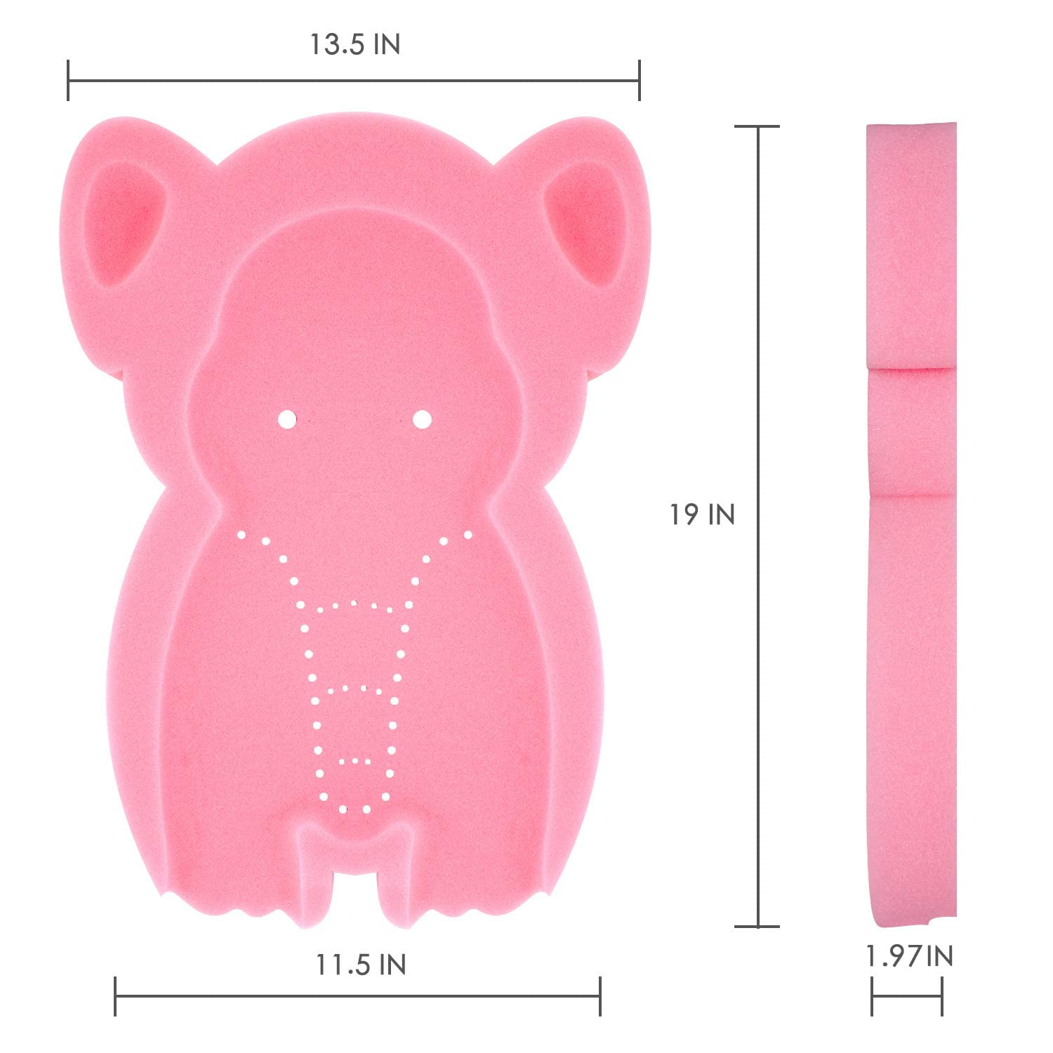 FIABC air holes promote airflow to keep baby comfortable.