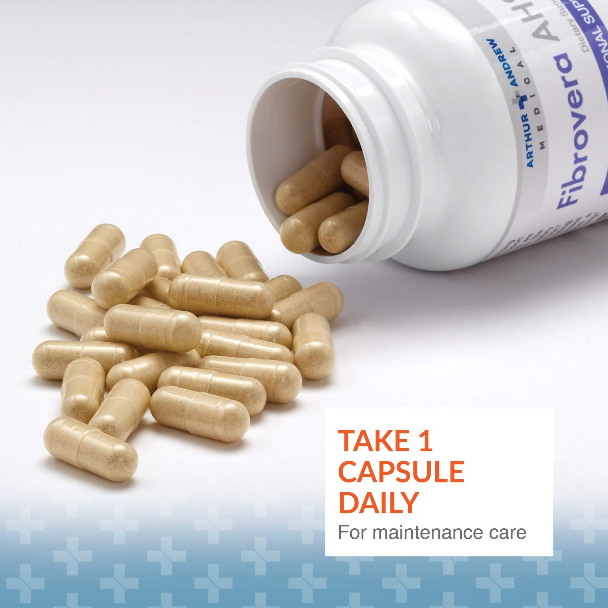 Fibrovera vegetarian capsules highlighting plant-based ingredients.