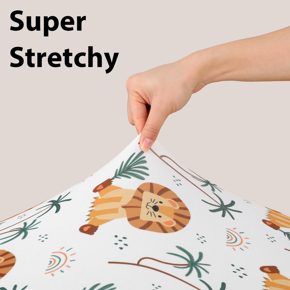 FIEMOL 5-inch deep pocket secures oval and hourglass mattresses.