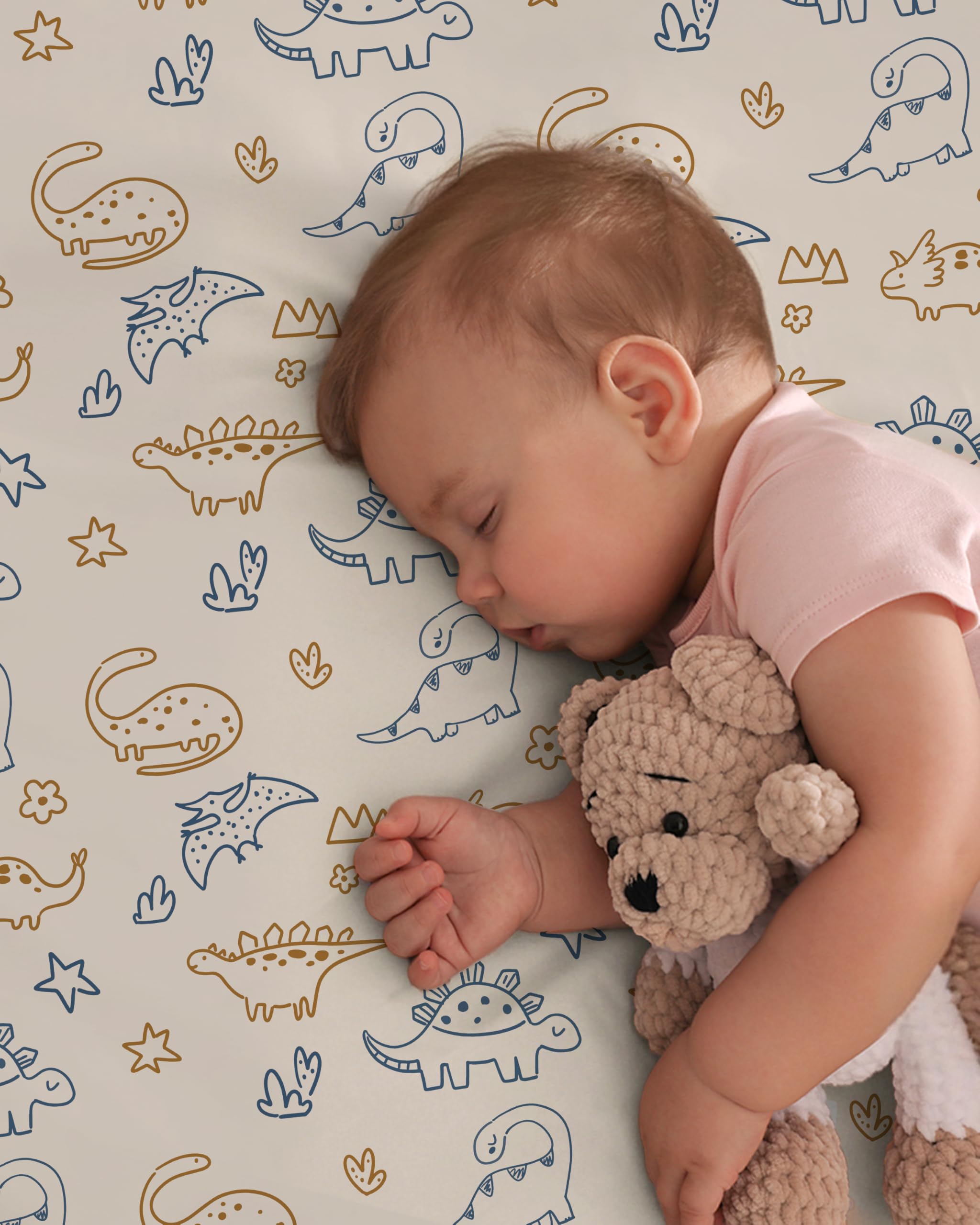 FIEMOL four-pack prints coordinate with many nursery styles