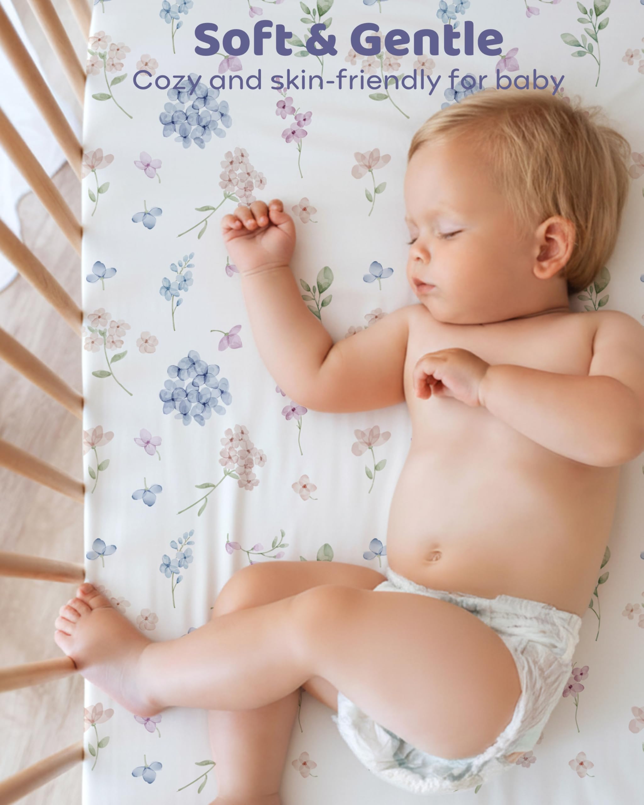 FIEMOL baby sheets are easy to care for and machine washable