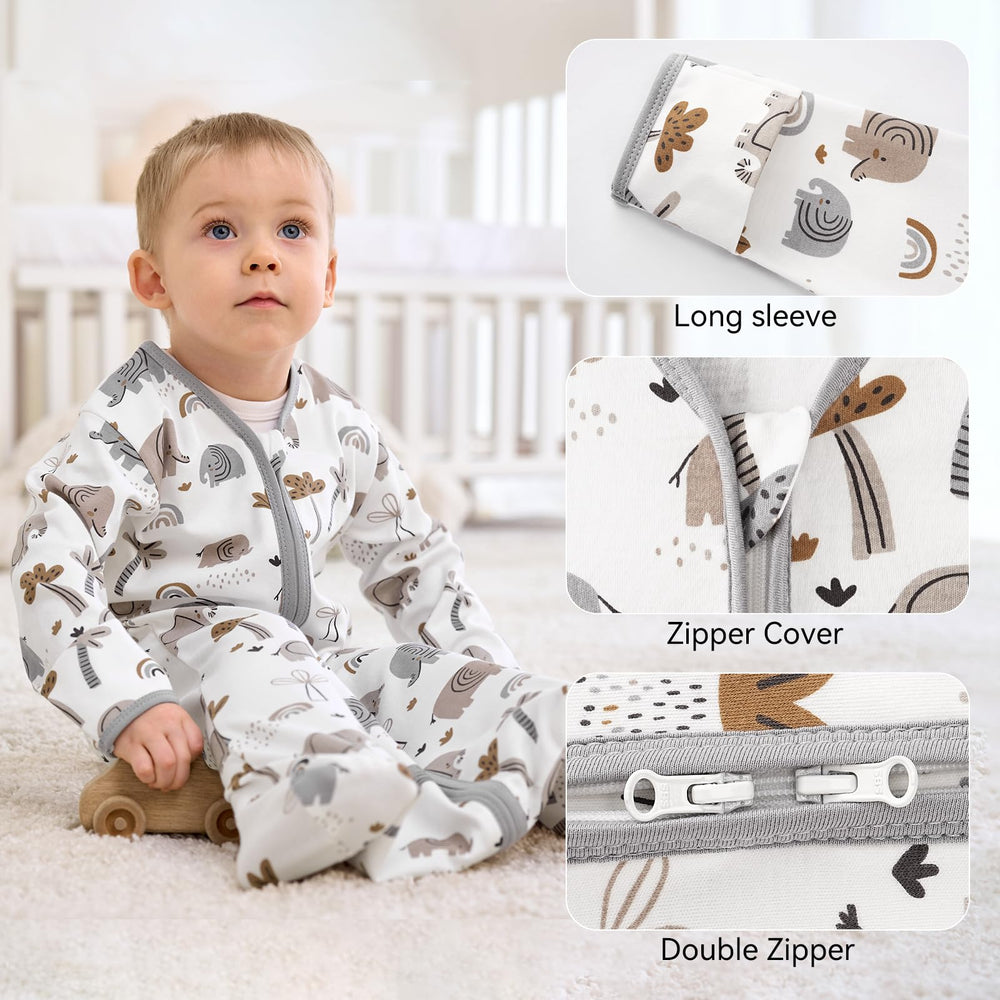 FIEMOL Sleep Sack with foldable mitten cuffs for flexible warmth.