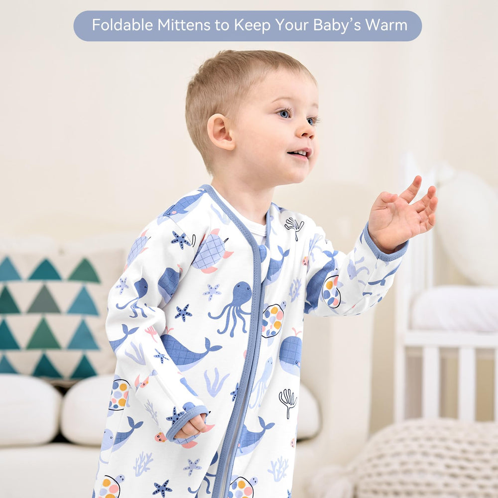 FIEMOL roomy sleep sack four sizes to grow with baby