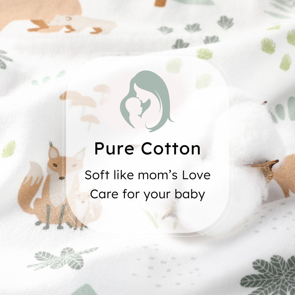 FIEMOL lightweight 0.5 tog sleep sack maintains comfortable temperature
